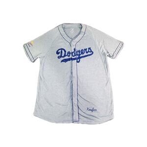 Sandy Koufax Jersey Mens XL Gray Los Angeles Dodgers MLB Stadium Giveaway SGA 31